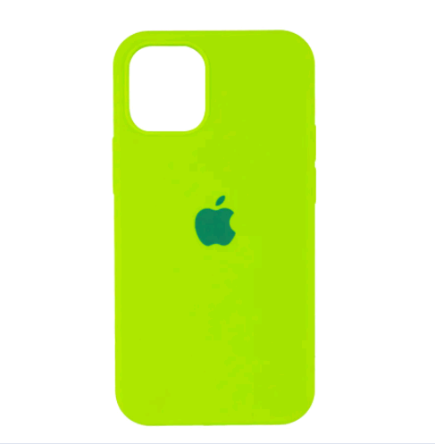 Silicone Case Full Protective (AA) для iPhone 13 PRO (Party green)-0